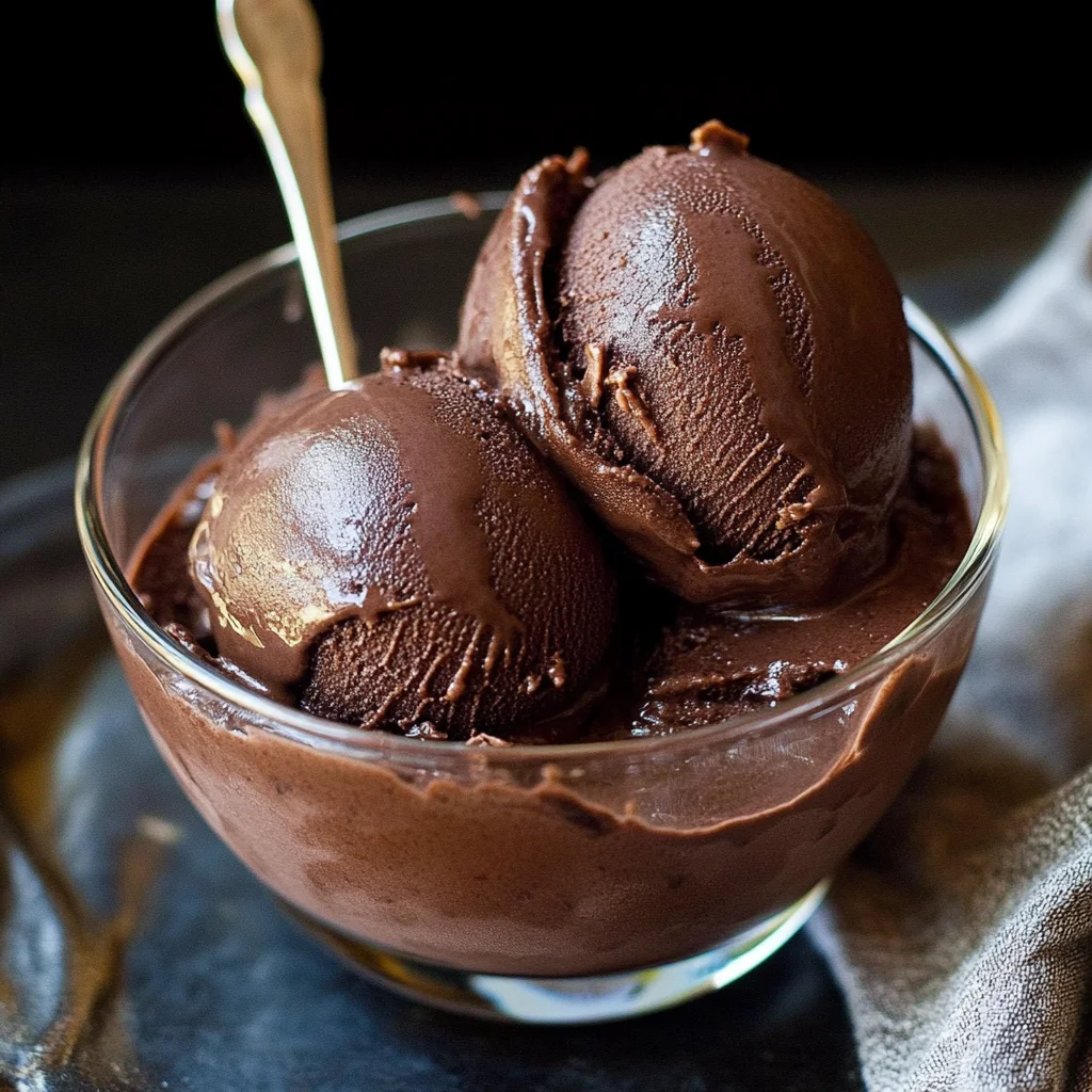 Chocolate Sorbet Recipe