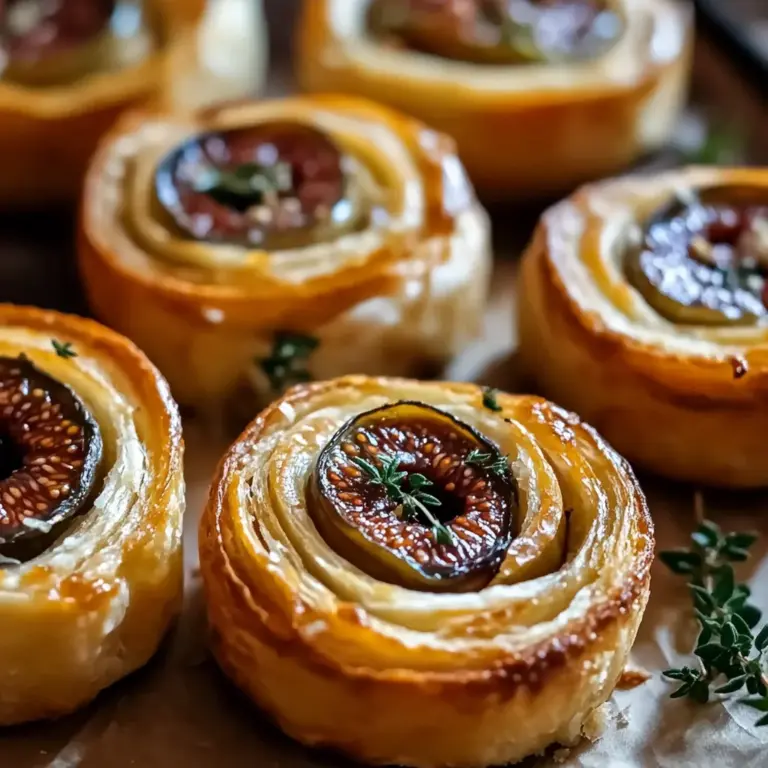 Fig and Goat Cheese Pinwheels Recipe