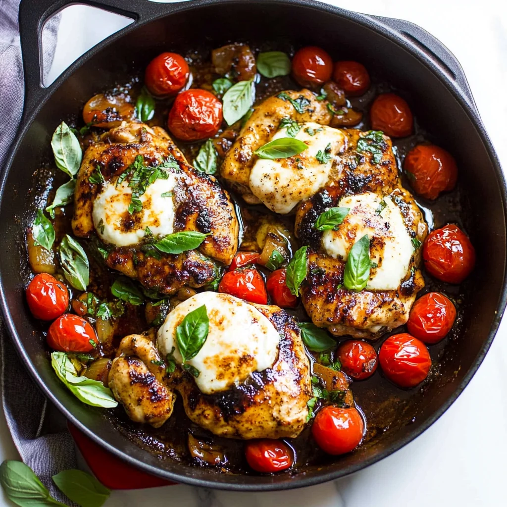 One Pan Balsamic Chicken