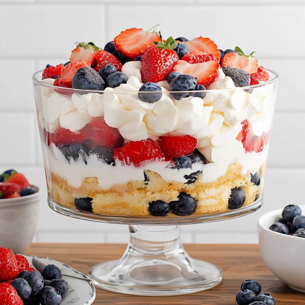 4th of July Trifle