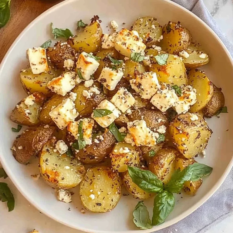 Baked Feta Potatoes