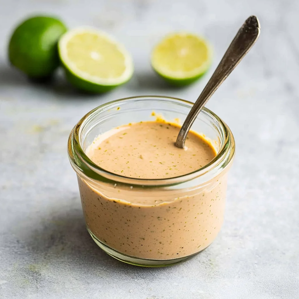 Chili Lime Tahini Sauce