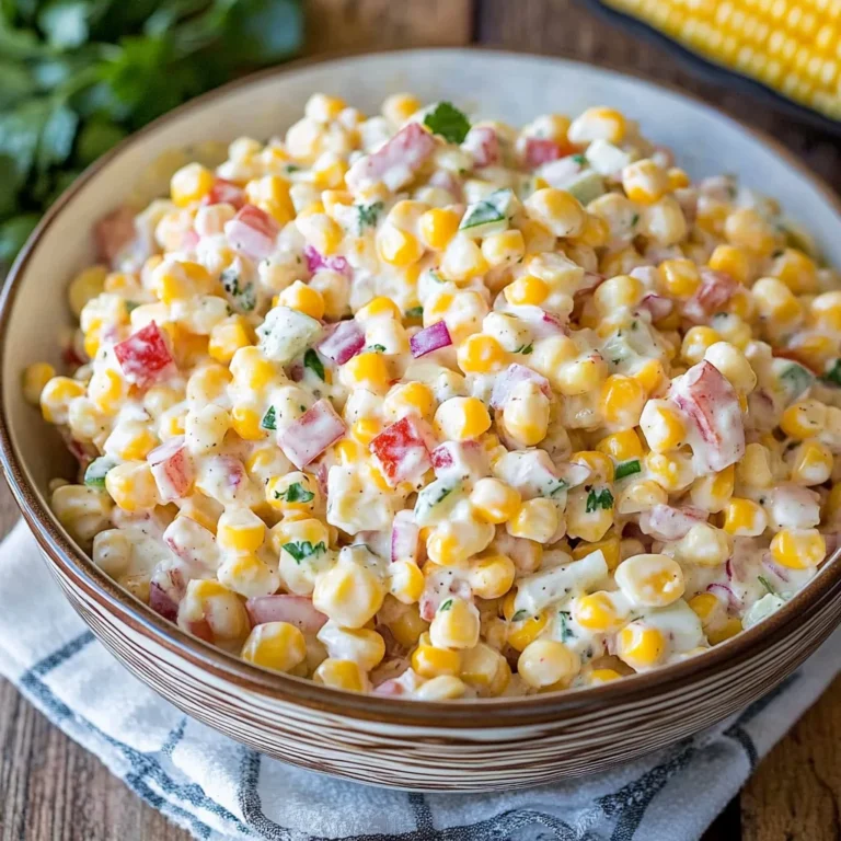 Creamy Corn Salad Recipe