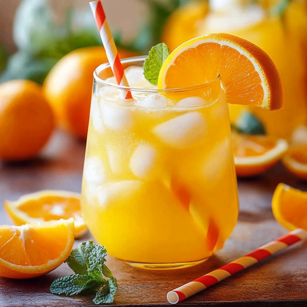 Easy Orange Lemonade Recipe Aka Orangeade