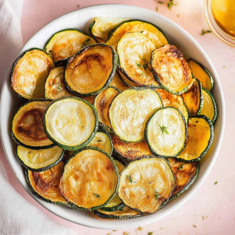 Easy Oven-Baked Zucchini Chips