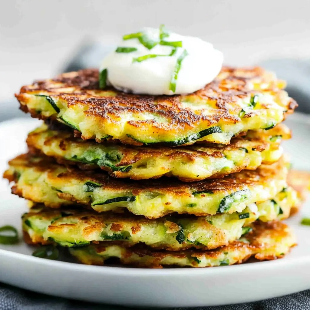Easy Zucchini Fritters