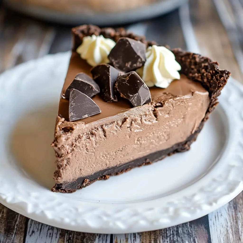 Frozen Chocolate Pie