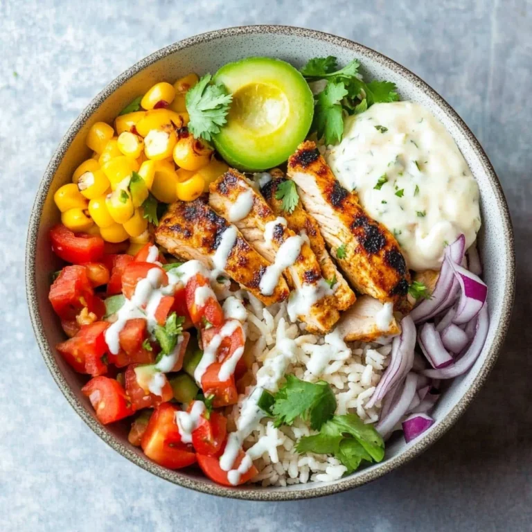 Grilled Chicken Burrito Bowls