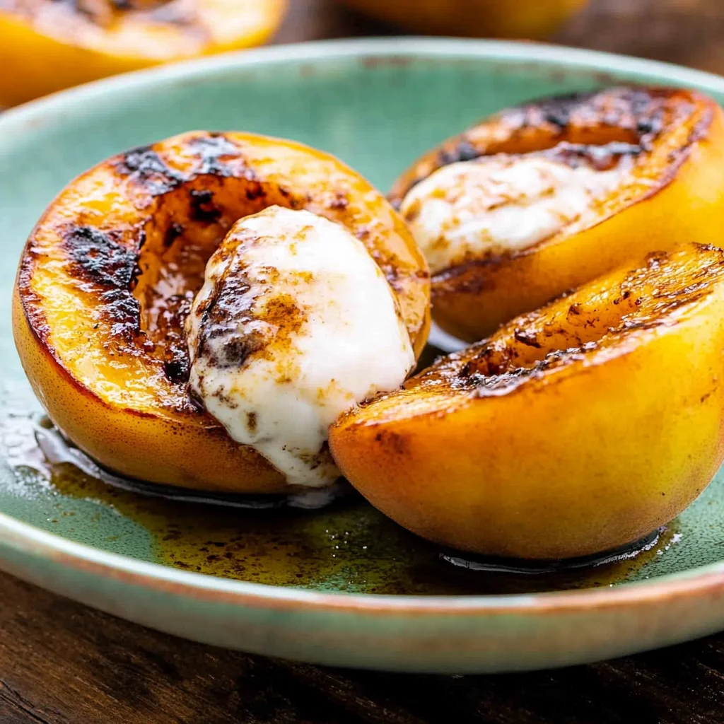 Grilled Peaches