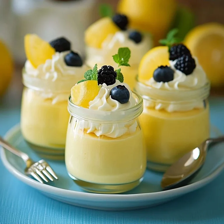 Lemon Cheesecake Mousse
