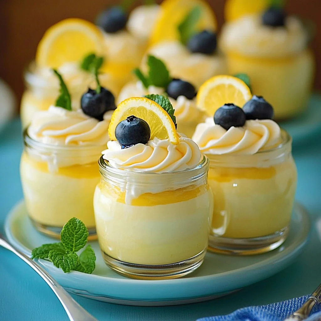 Lemon Cheesecake Mousse