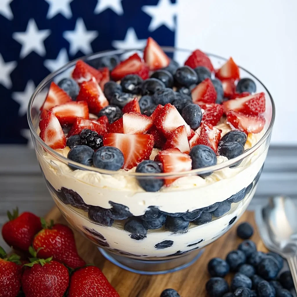 Patriotic Trifle Recipe