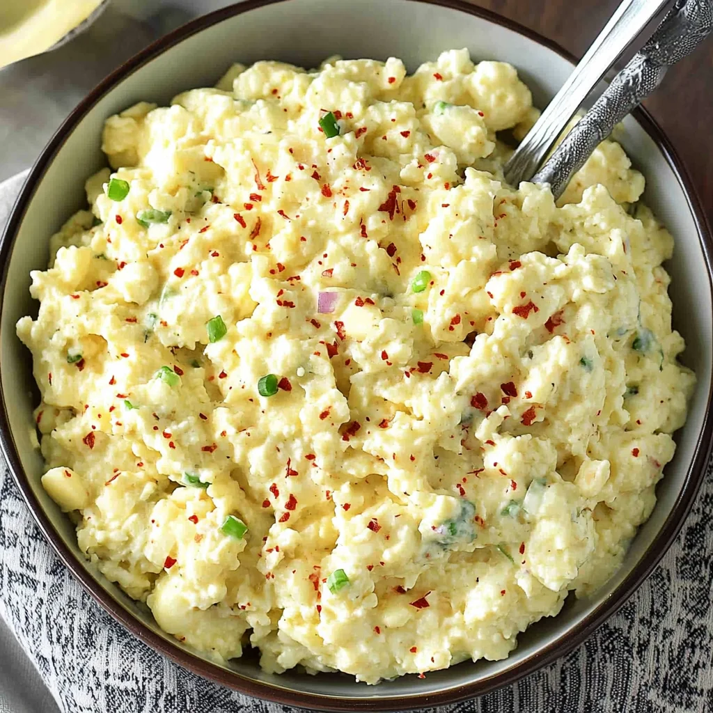 Simple Cottage Cheese Egg Salad