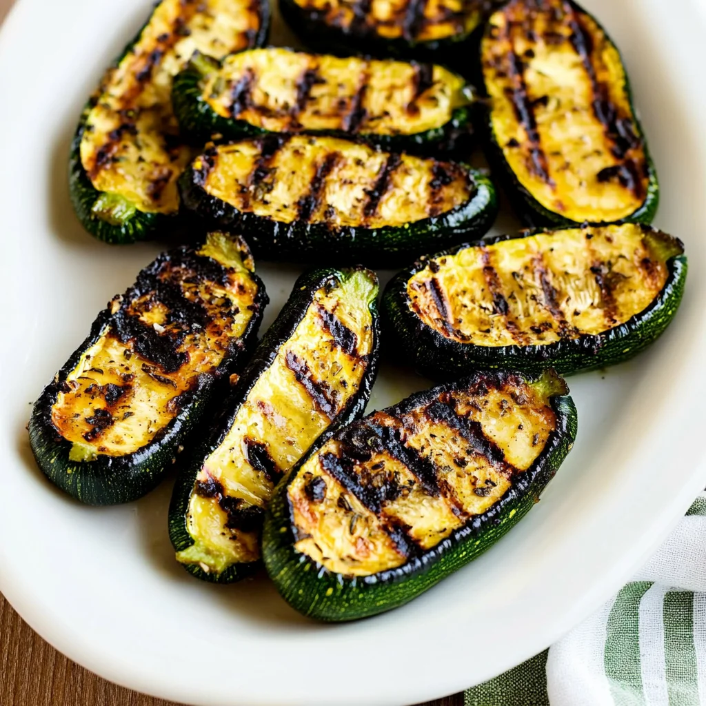 Simple Grilled Zucchini Recipe