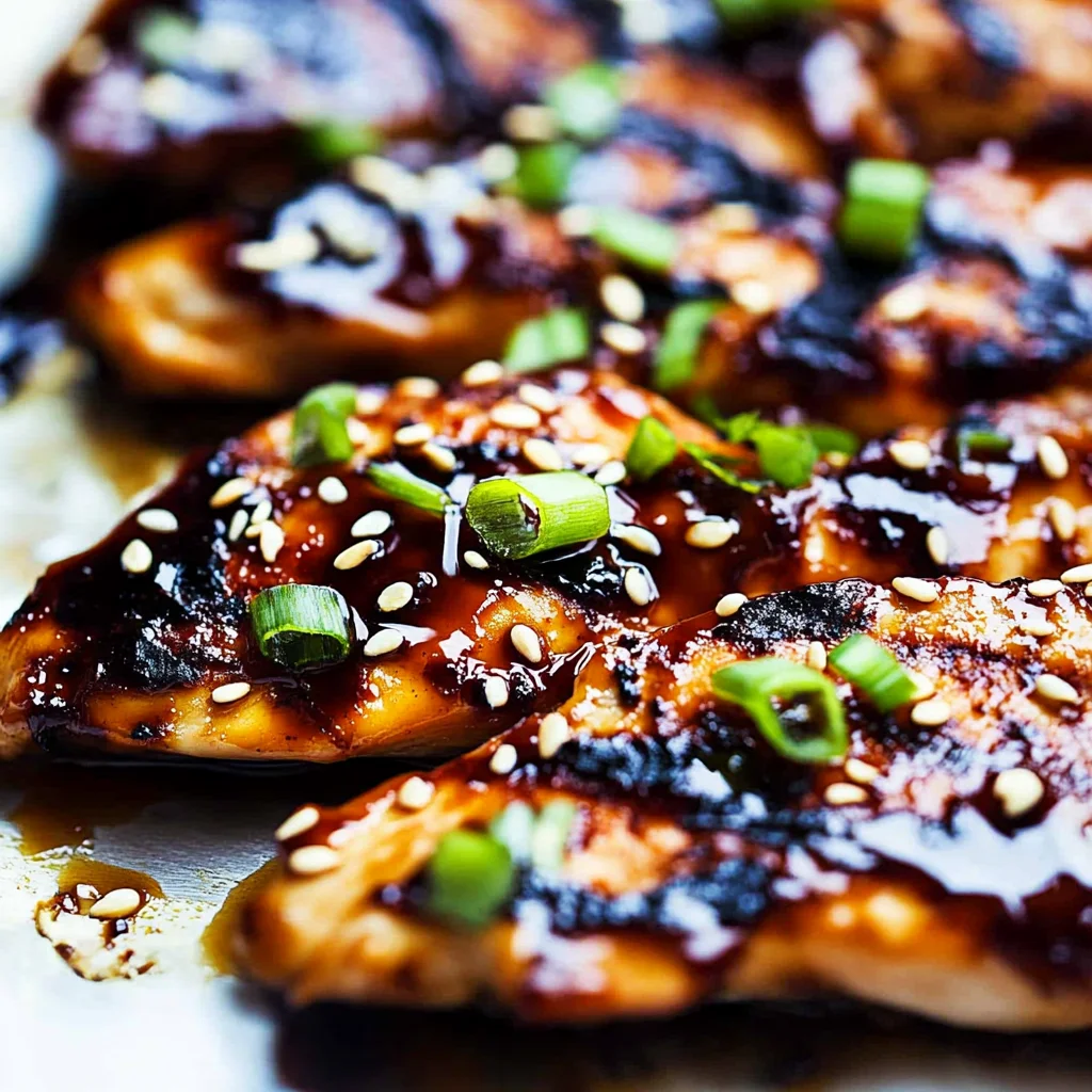 Sticky Asian Grilled Chicken