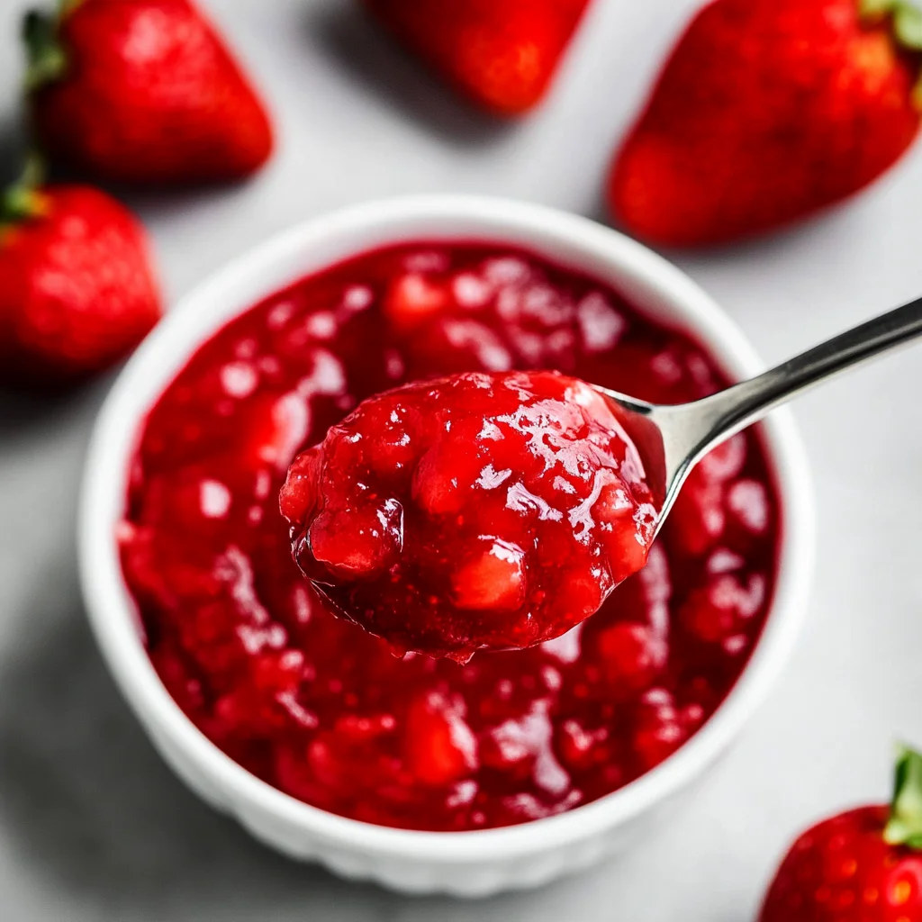 Strawberry Sauce