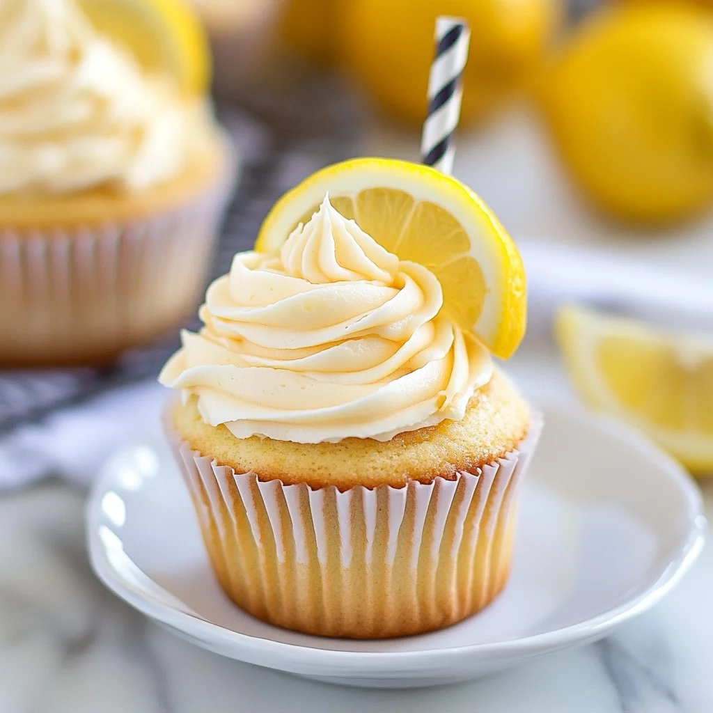 Sweet Tea lemon juice Cupcakes