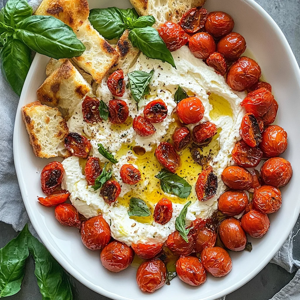 Whipped Feta with Roasted Tomatoes