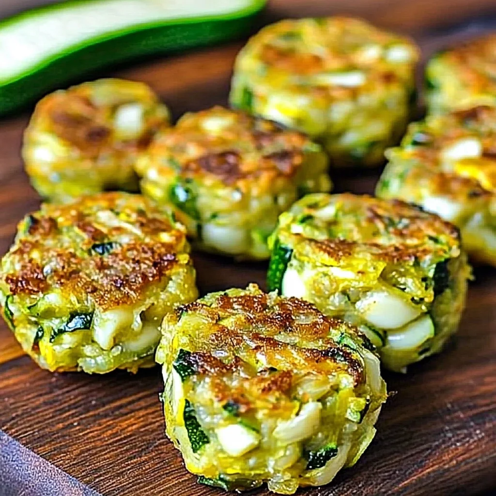 Zucchini Garlic Bites