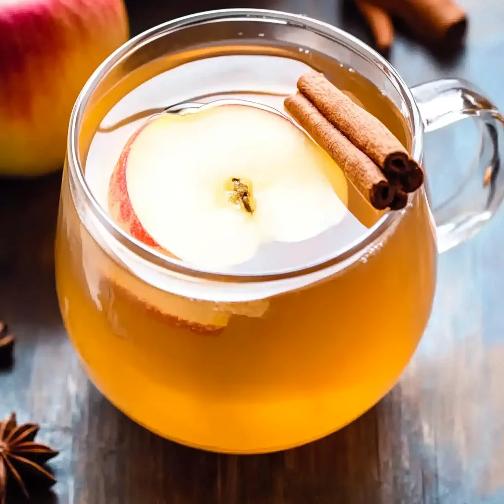 Apple Cinnamon Tea with Ginger