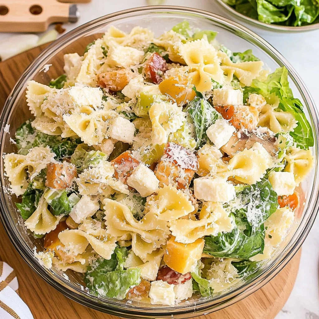 Caesar Pasta Salad