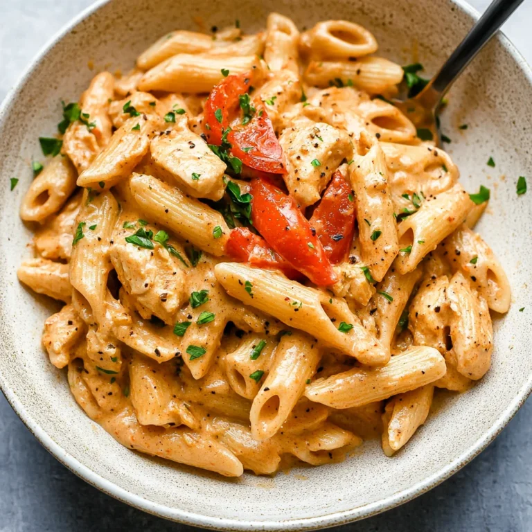 Cashew Cream Cajun Chicken Pasta - Dairy Free!