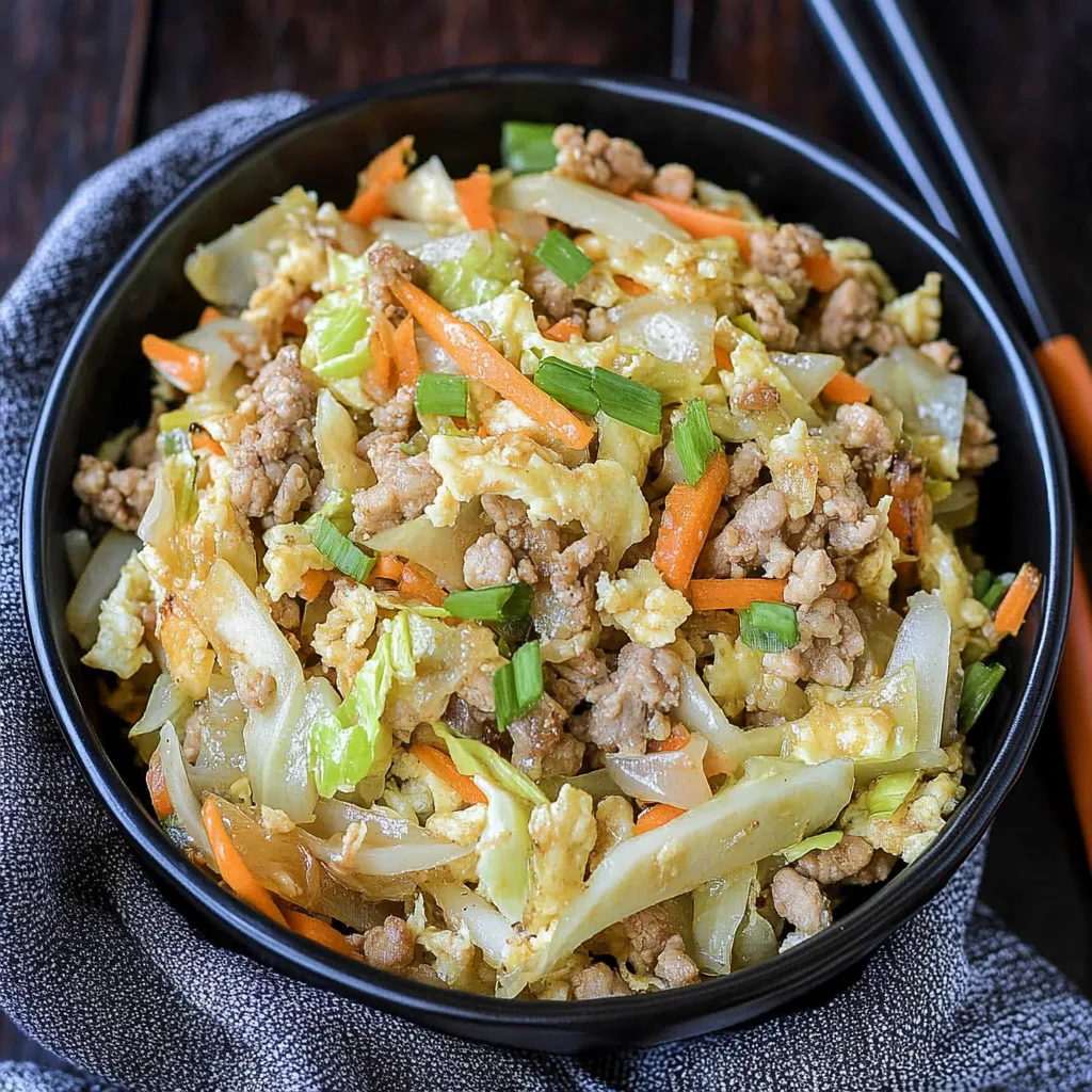 Egg Roll in a Bowl Recipe