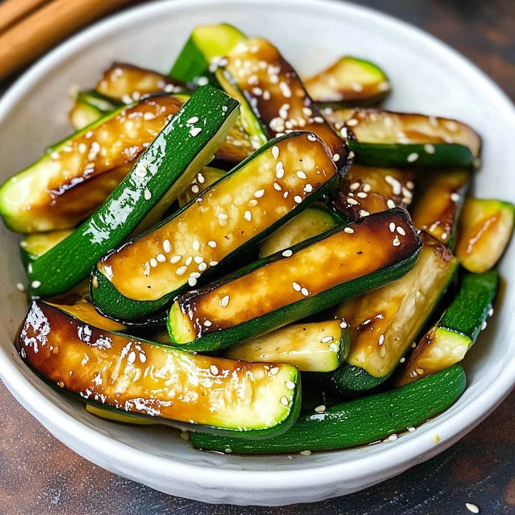 Hibachi Zucchini