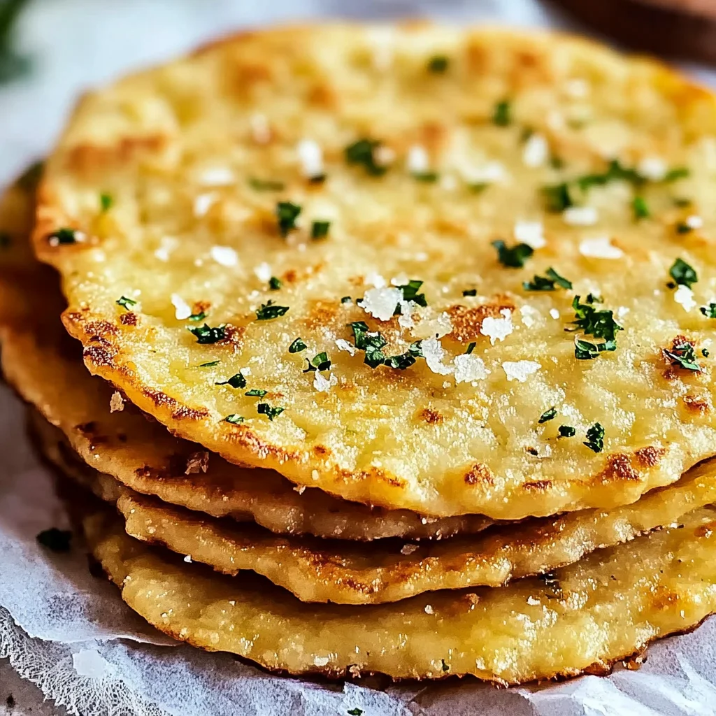 Keto Garlic Flatbread