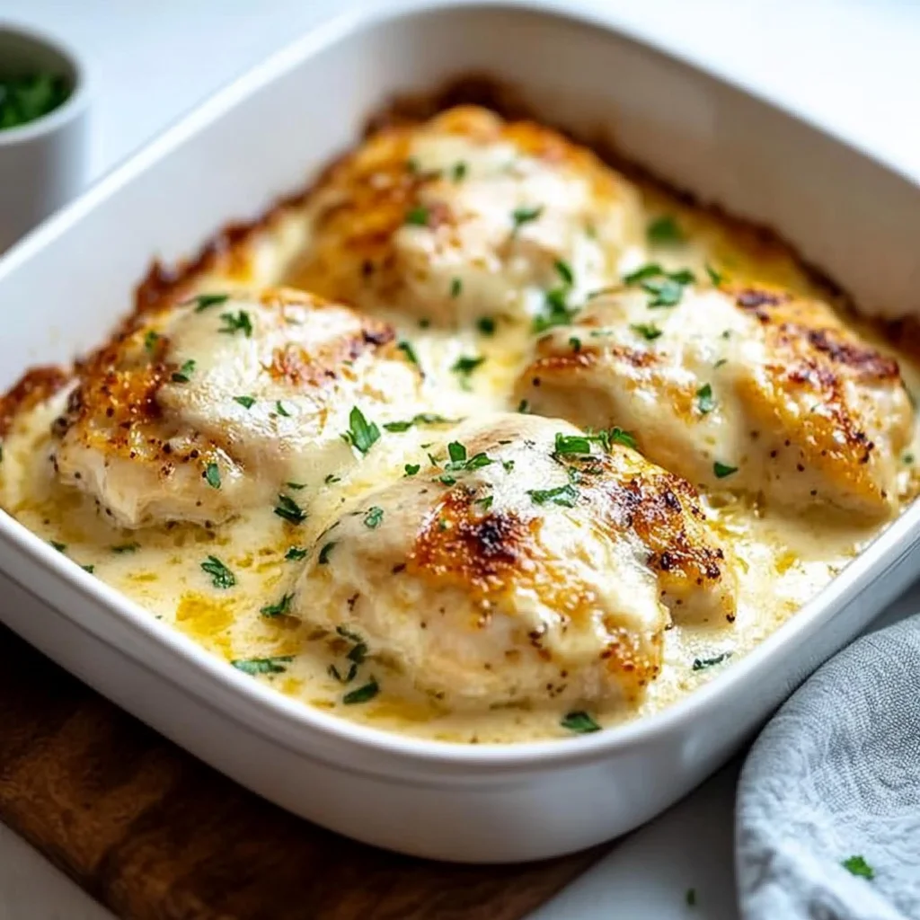 Low Carb Keto Garlic Parmesan Chicken