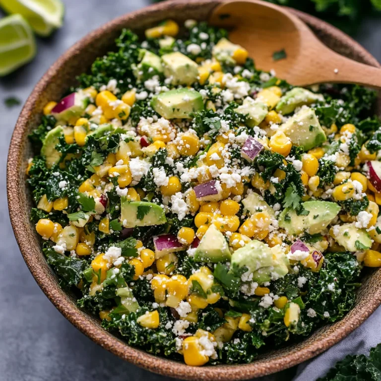 Mexican Street Corn Kale Salad