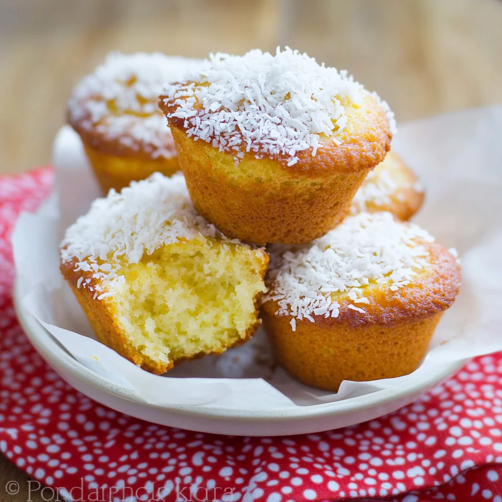 Pineapple, Lime and Coconut Muffins