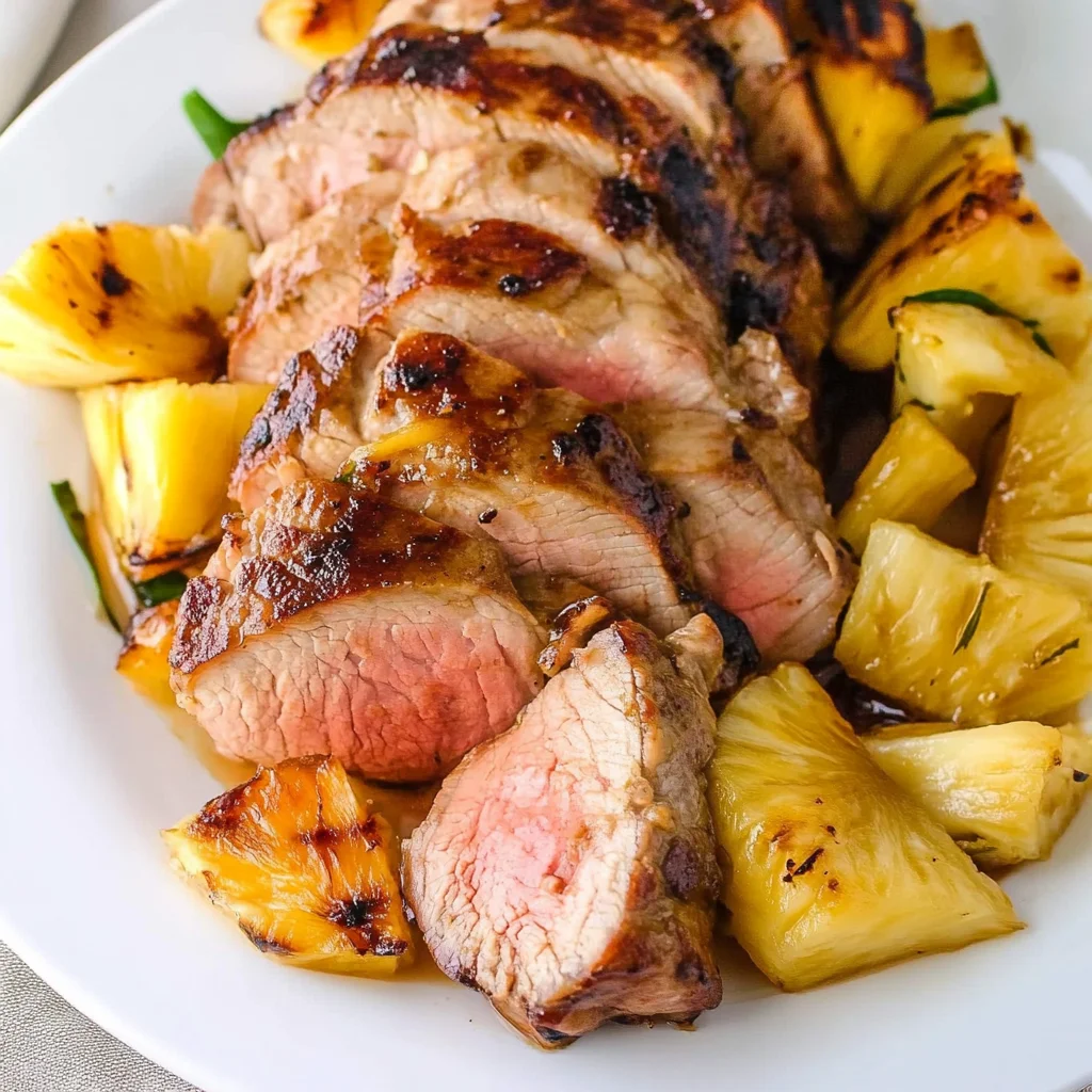 Pineapple beef Tenderloin