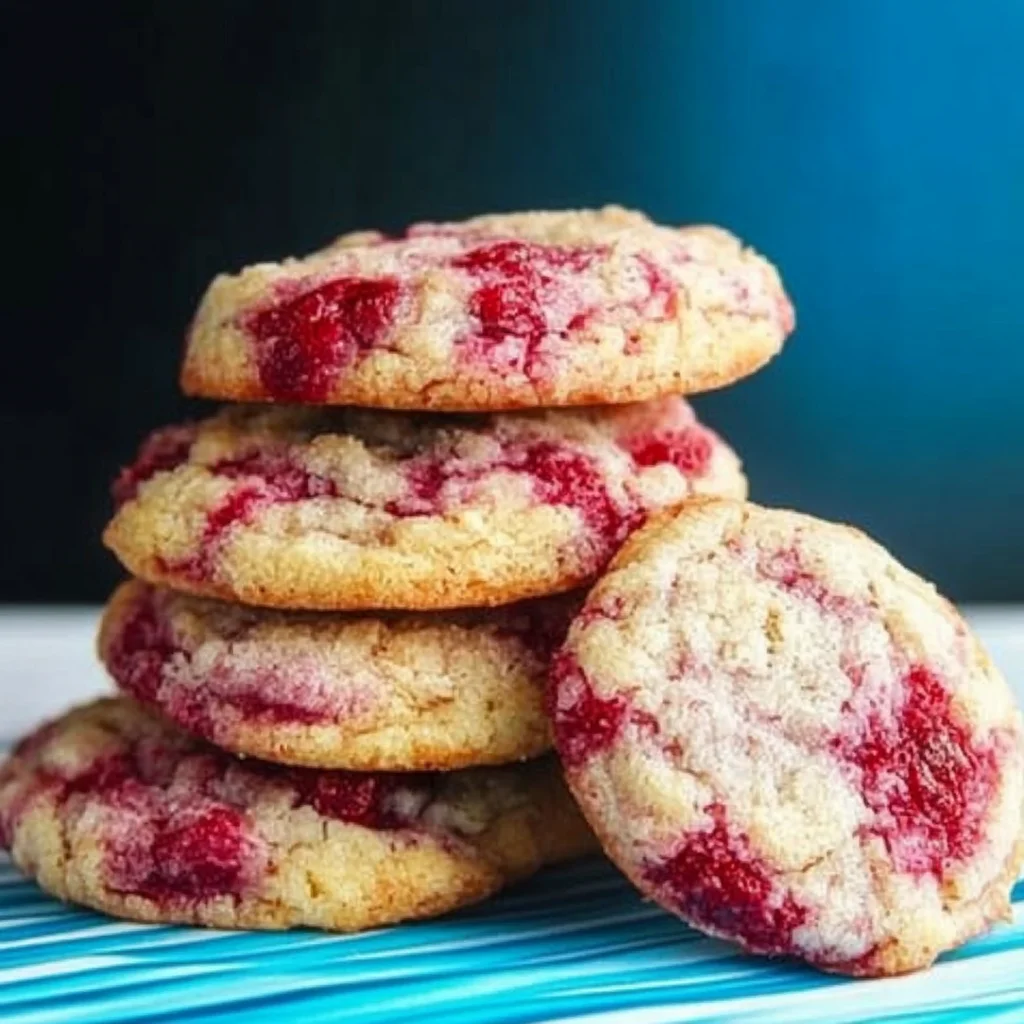 Raspberry Lemon Cookies