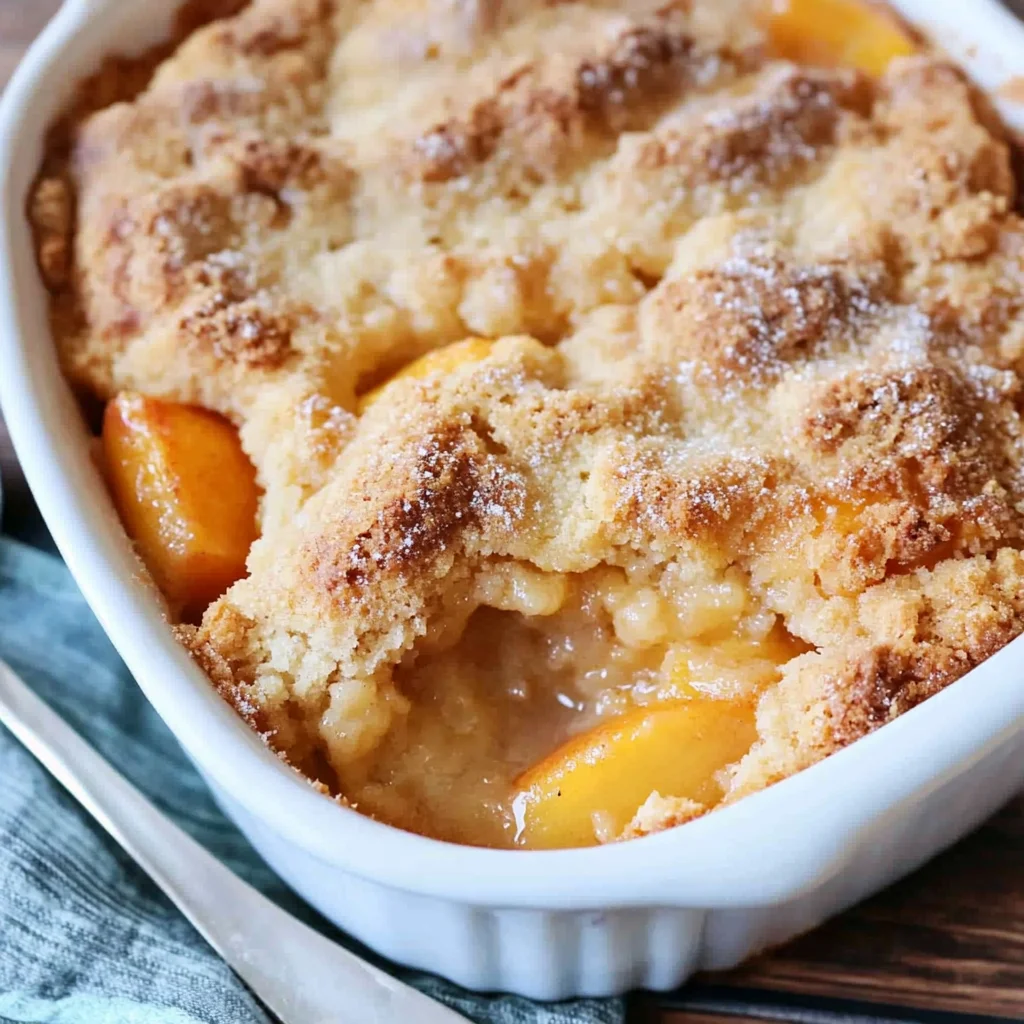 The Best Southern Peach Cobbler Recipe