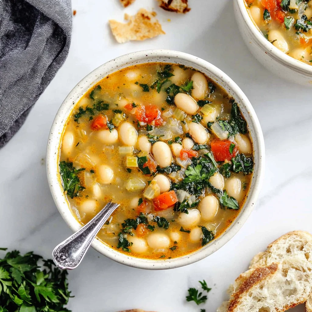 Tuscan White Bean Soup