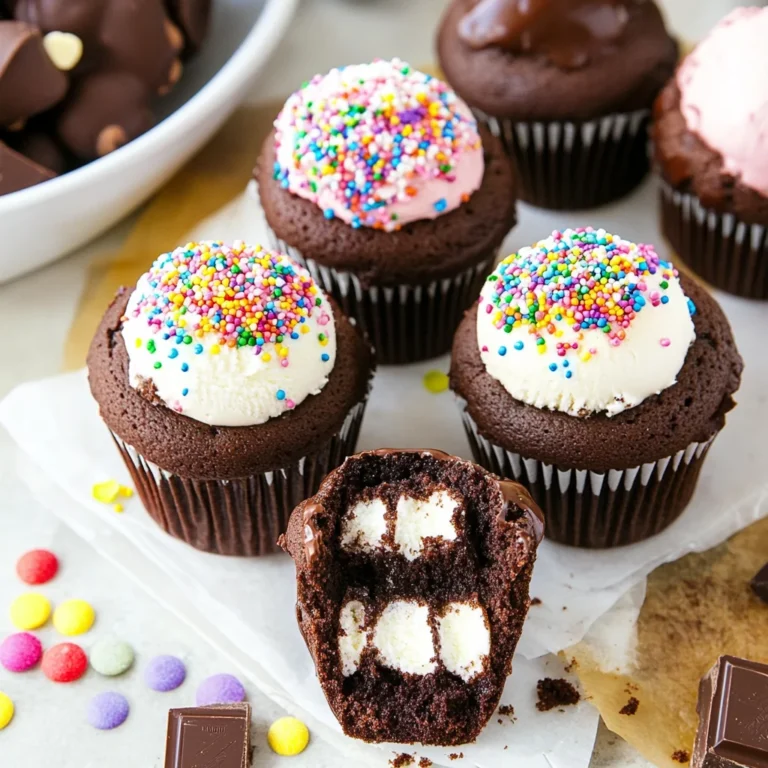 Ultimate Ice Cream Chocolate Cupcakes