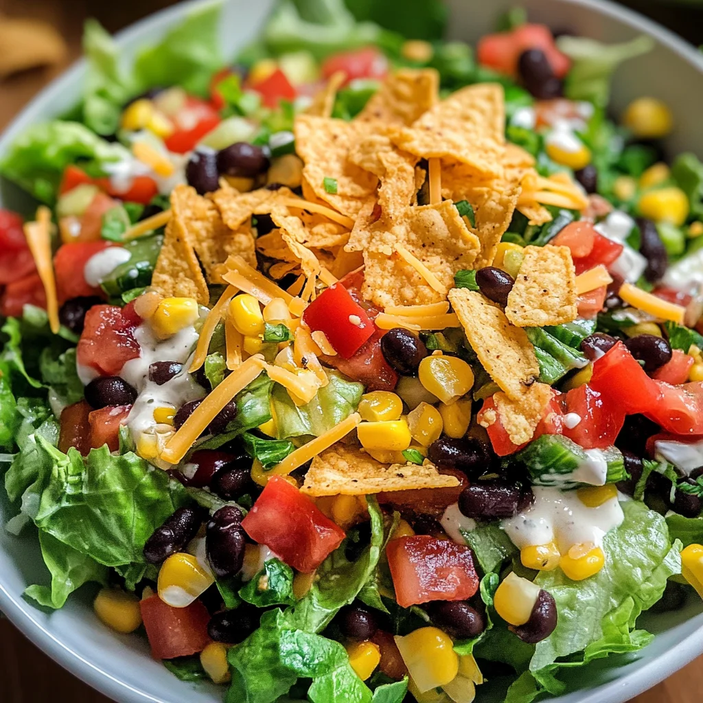 Black Bean Taco Salad