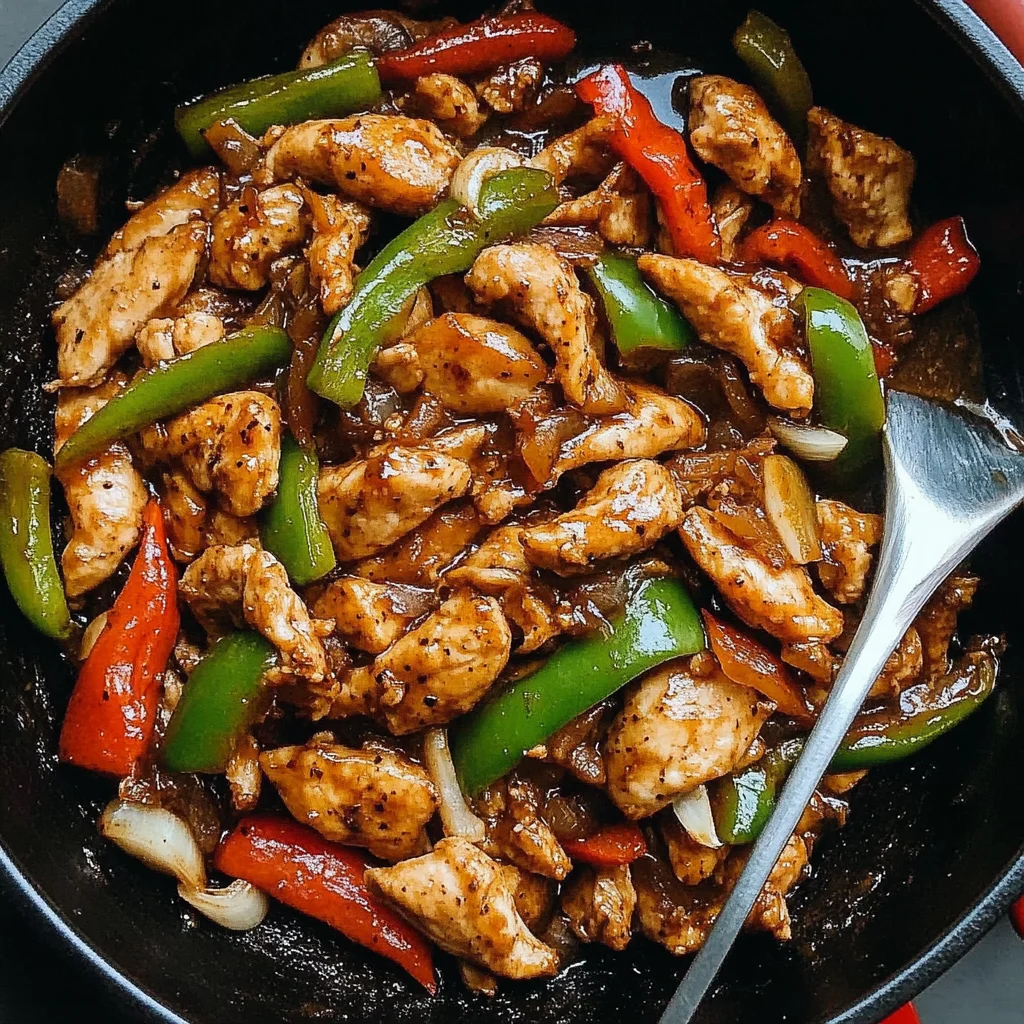 Black Pepper Chicken