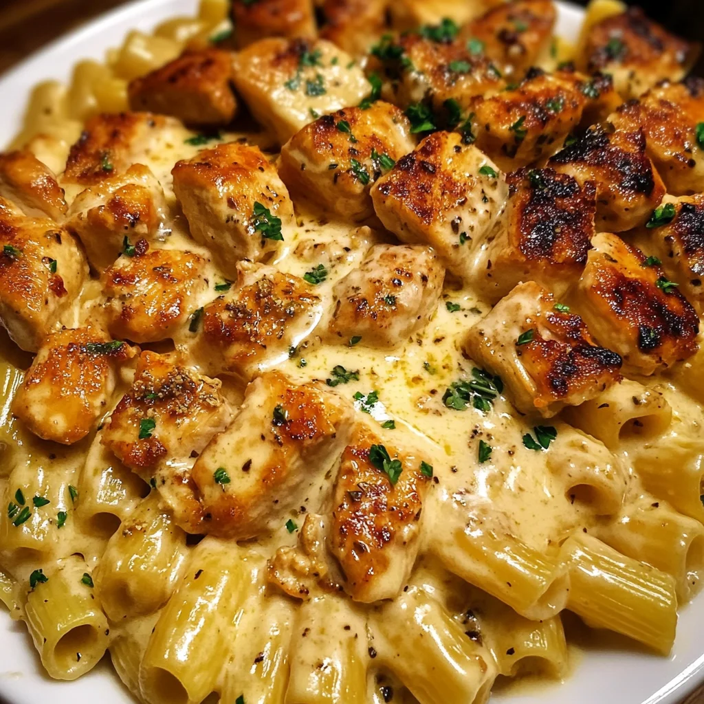 Creamy Velveeta Chicken Rigatoni Recipe