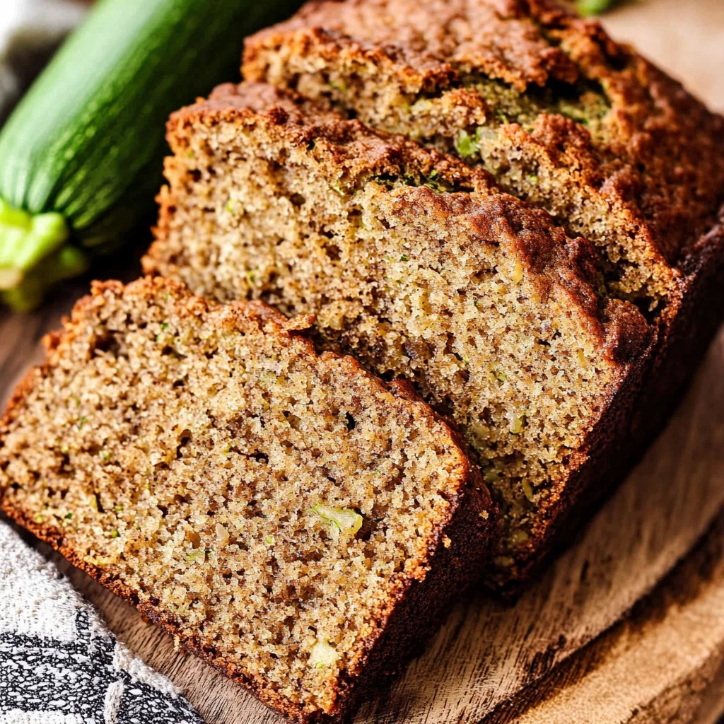 Healthy Zucchini Banana Bread
