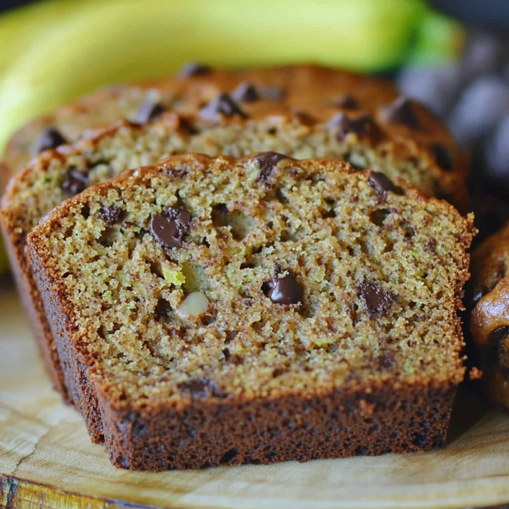 Mom's Perfect Chocolate Chip Zucchini Bread