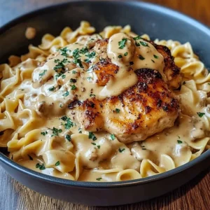 One-Pan Chicken with Buttered Noodles