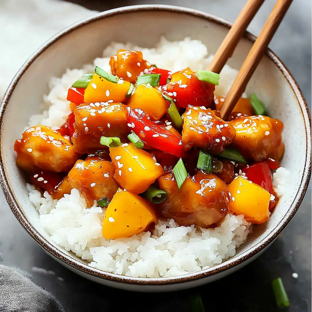 Sweet And Sour Chicken Recipe