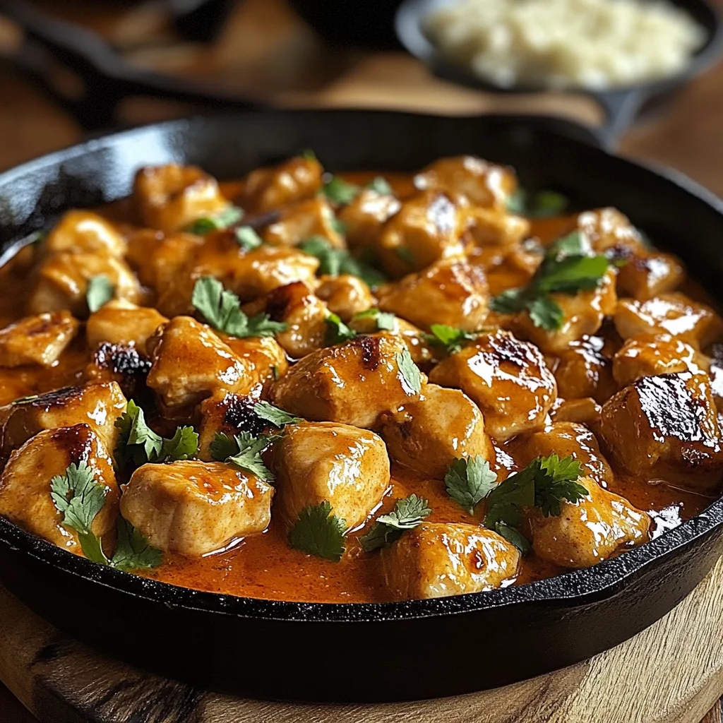 Texas Roadhouse Butter Chicken Skillet