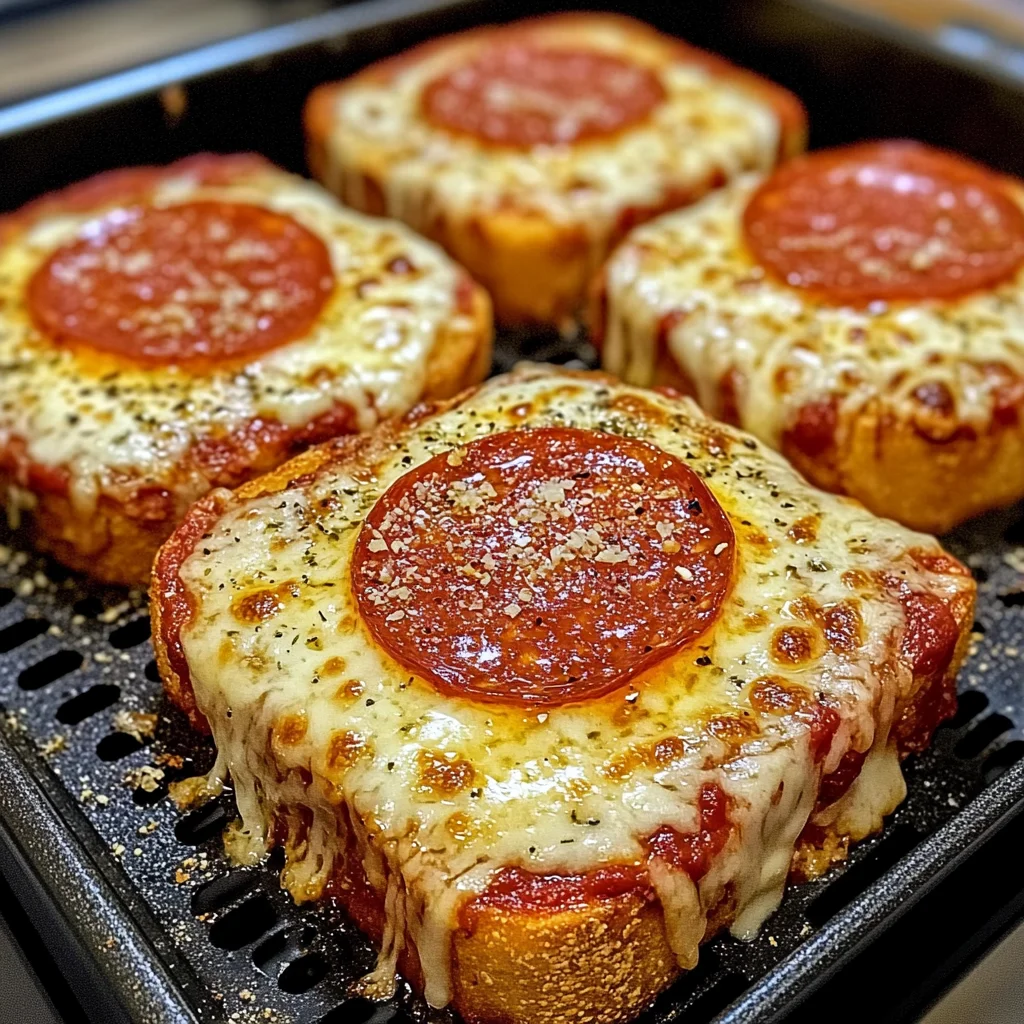 Air Fryer Pizza Toast: Crispy, Cheesy, and Ready in Minutes