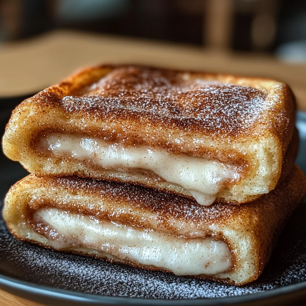 Churro Stuffed French Toast with Cinnamon Sugar