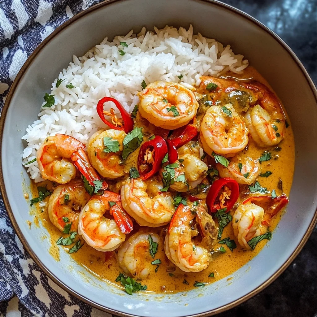 Coconut Shrimp Curry Bowl Recipe