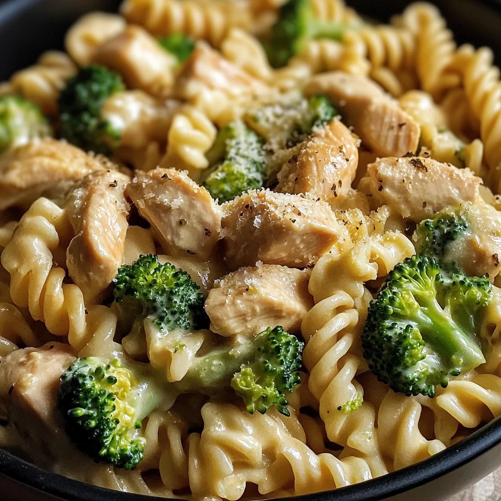 Creamy Chicken & Broccoli Pasta