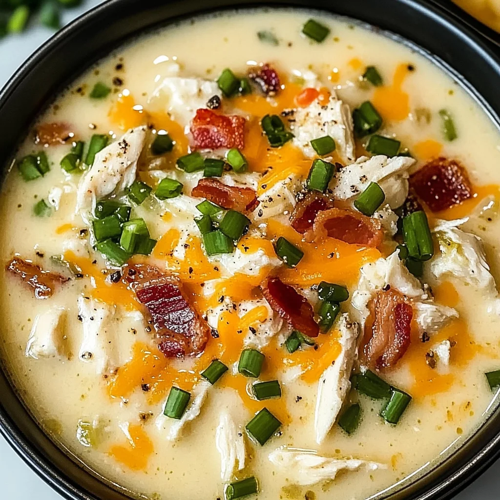 Creamy Crac Chicken Soup